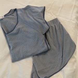 Lake pajamas pima cotton short set